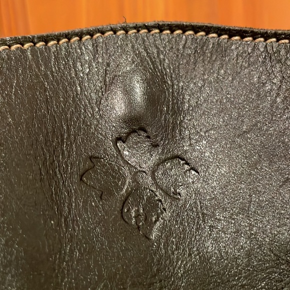 Patricia Nash Leather Tooled Cut Out Bucket Crossbody Bag - Picture 6 of 13